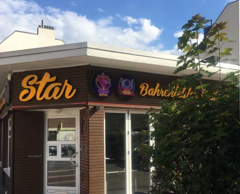 Star Bahrenfelder Grillhaus Eingang Bahrenfeder Chaussee